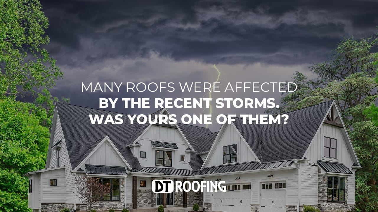Roofs Affected by Recent Storms