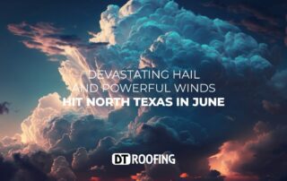 North Texas June Storm - Hail and Powerful Winds